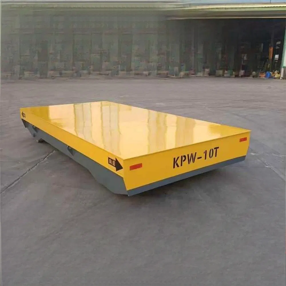 Industrial Kpx Rail Trolley for Internal Factory Logistics Transport