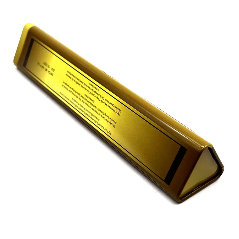 Ml-277 Factory Customized Triangular Metal Gift Tin Can for Chocolate/Candy/Tea Packaging with Fast Delivery/Triangular Iron Box