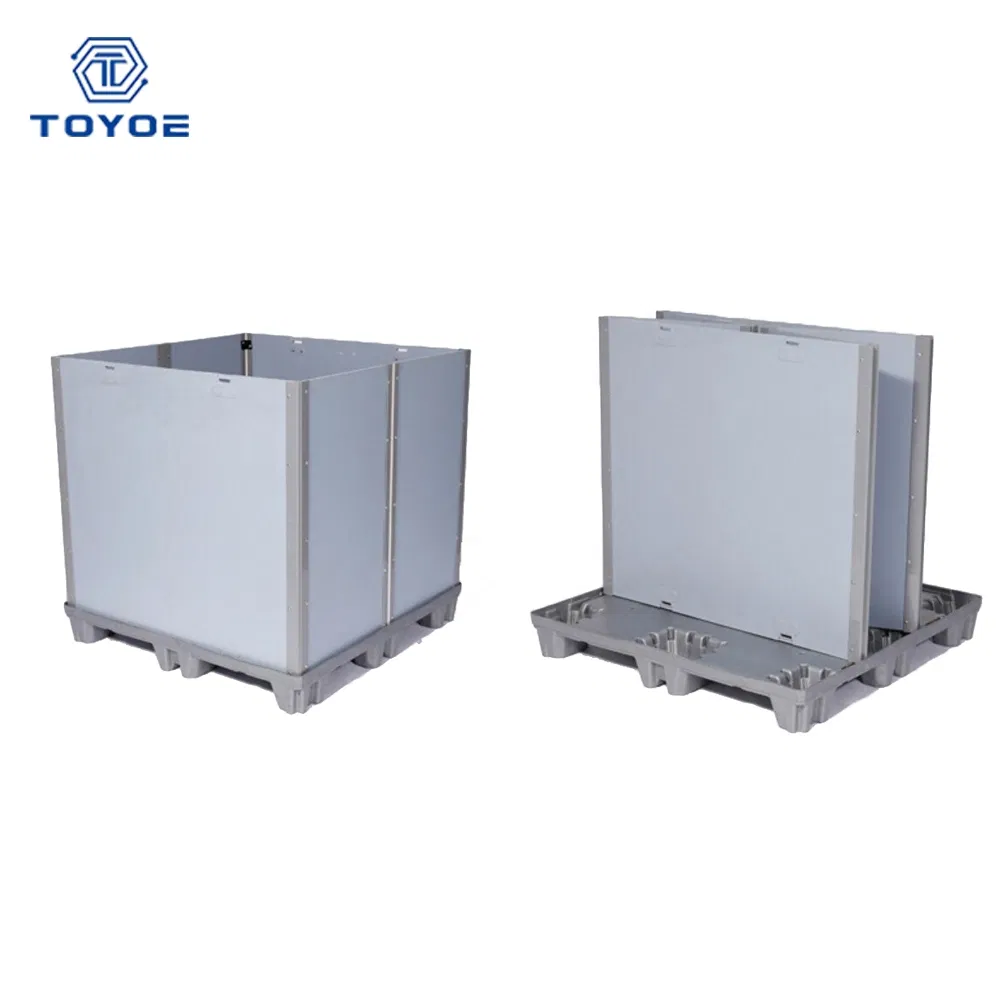 Factory Direct Sales of Foldable Plastic Crate Plastic Product Storage Bin for Packaging and Transportation of Auto Parts