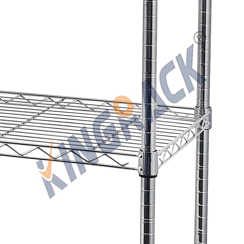 Industrial Black Rack 24"X14"X45"Tool Garage Storage Unit Storage Shelves &amp; Units