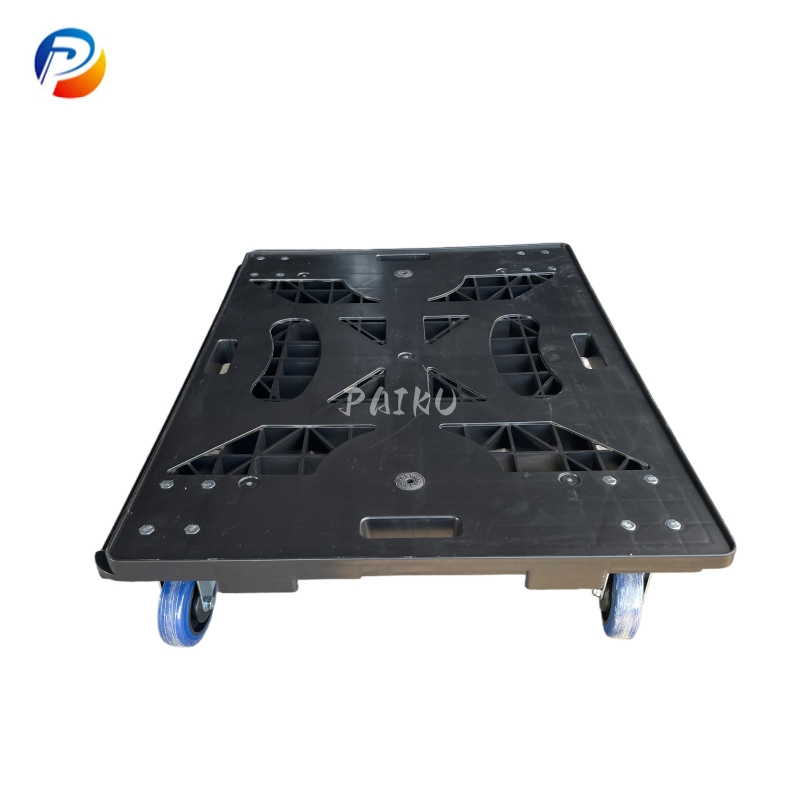 New PP Material 175kg/200kg Hand Platfrom Trolley Cart Lightweight for Warehouse Logistics Use