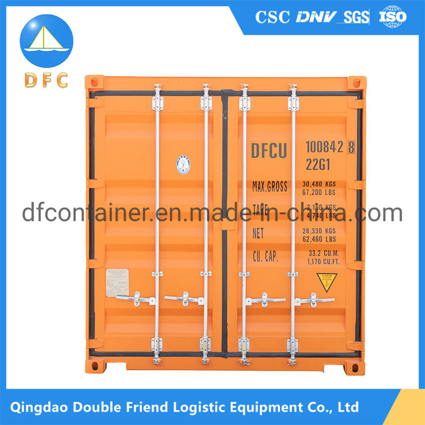 OEM Quality ISO Standard Shipping Container 20 FT Stackable Storage Dry Container