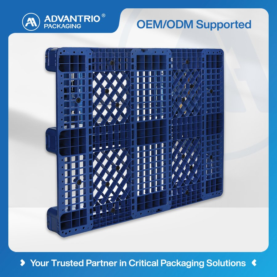 Plastic Storage Pallet for Automated Warehouse Plastic Base Pallet for Logistics Turnover