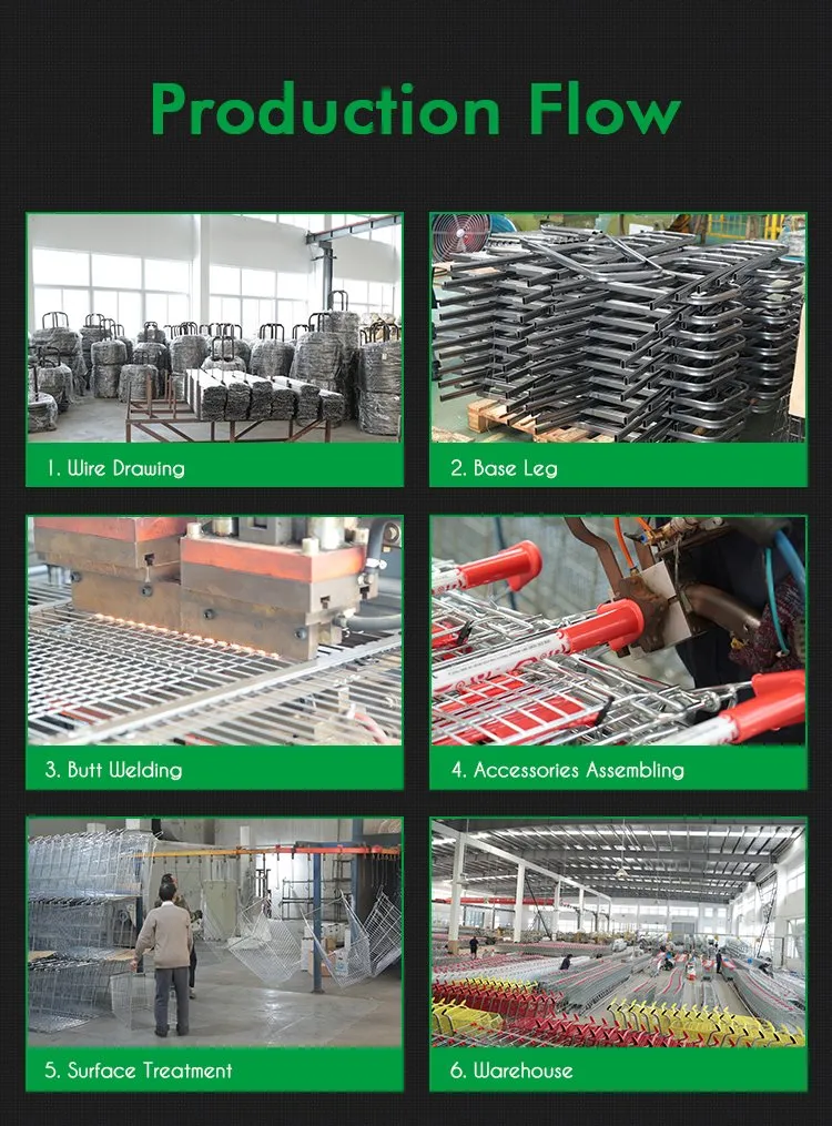 Heavy Duty Warehouse Trolley Detail