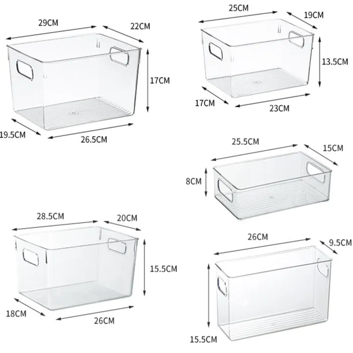 Clear Storage Bin