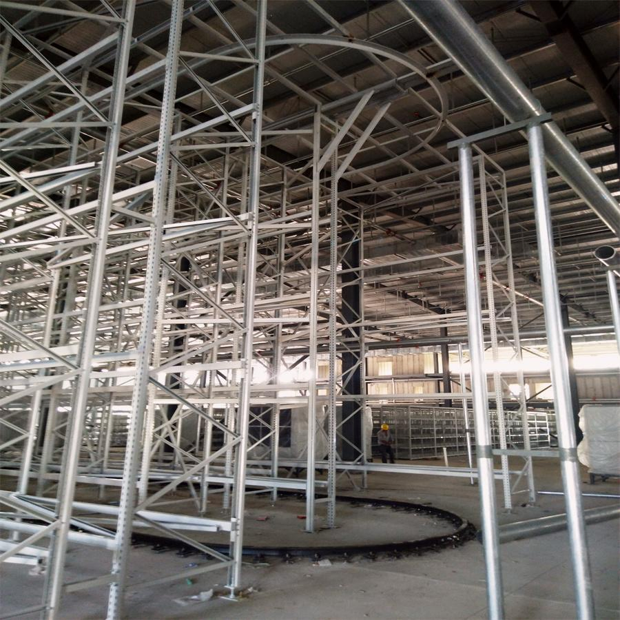 Chinese Huayide Remarkable Automatic Storage &amp; Retrieval System Rack Pallet Warehouse Asrs Rack System