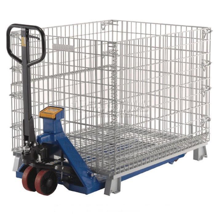 Stackable Collapsible Steel Wire Mesh Pallet Stillage with Heavy Duty