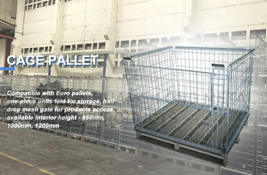 Collapsible Pallet Cages
