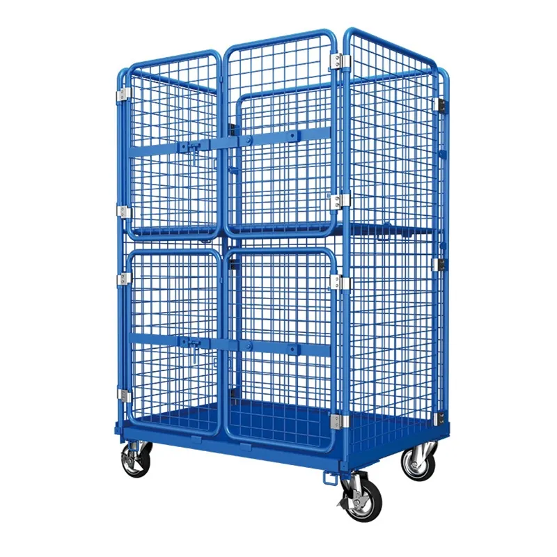 Quick Fold Logistics Metal Storage Cage