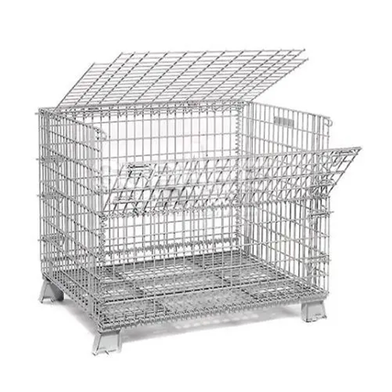 Hot Sale Wire Cage Metal Bin Storage Container/Storage Cage