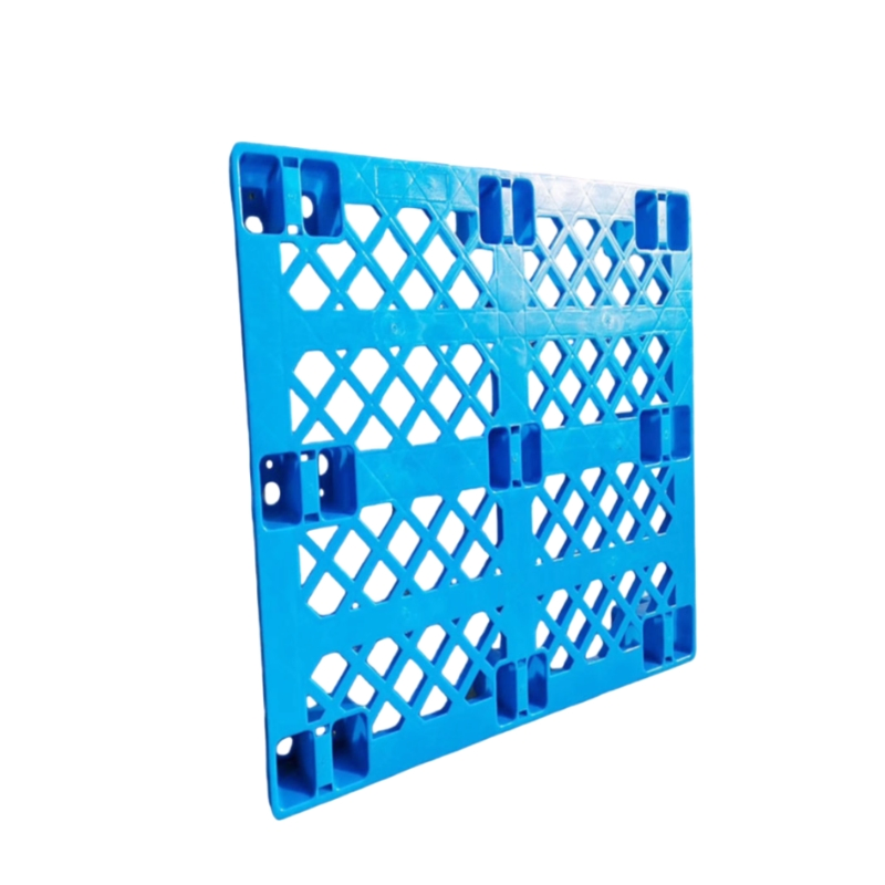 HDPE Pallets 4-Way Forklift Turnover Logistics Grid Nine-Leg Plastic Pallet