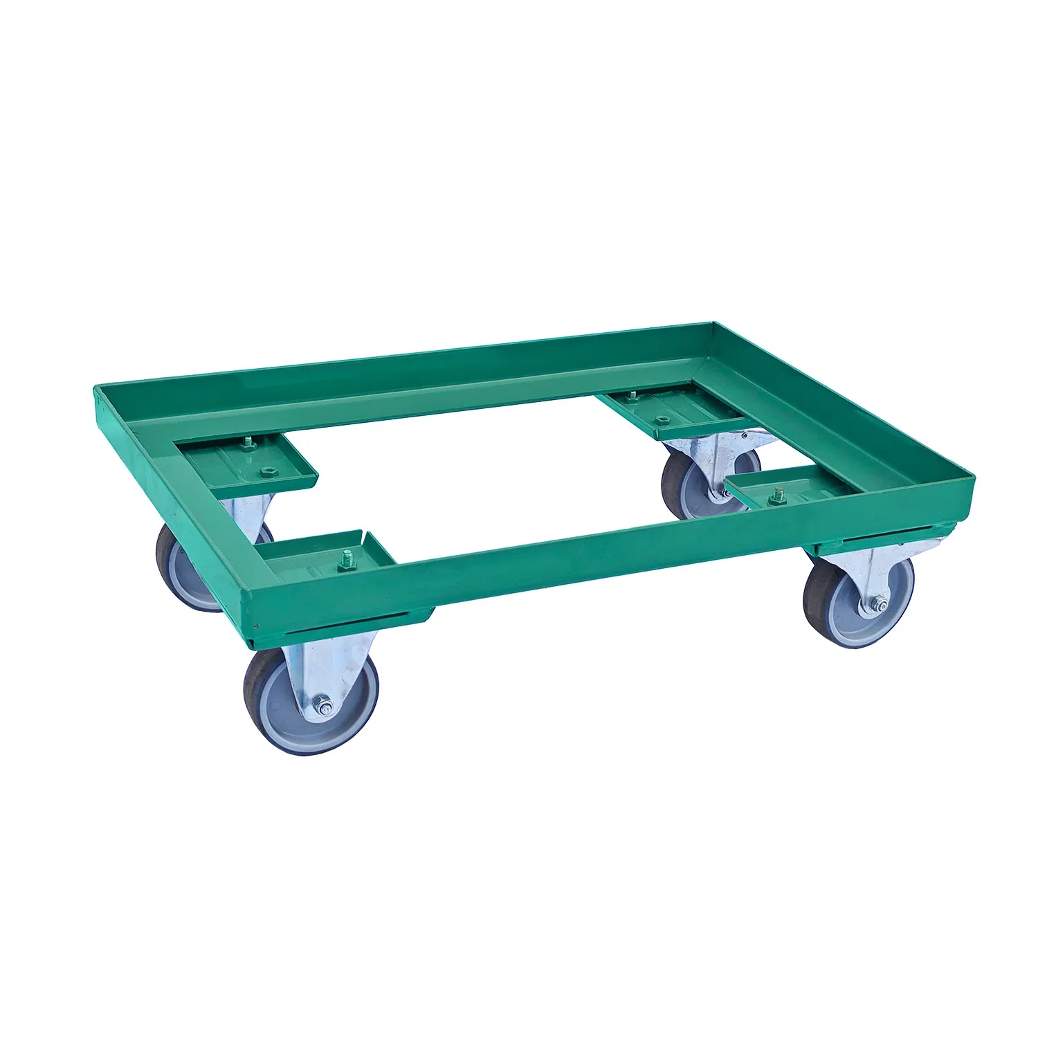 Metal Logistics Cargo Cart Warehouse Transport Base Plate Dolly