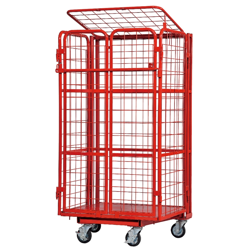 High Quality Steel Stillage with Wheels Roll Container Warehouse Heavy Duty
