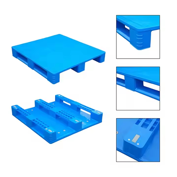 Mould Racking HDPE Recycle Material 1414 1400*1400*160mm Flat Surface Three Runner Logistics Pallet for Logistic Turnover
