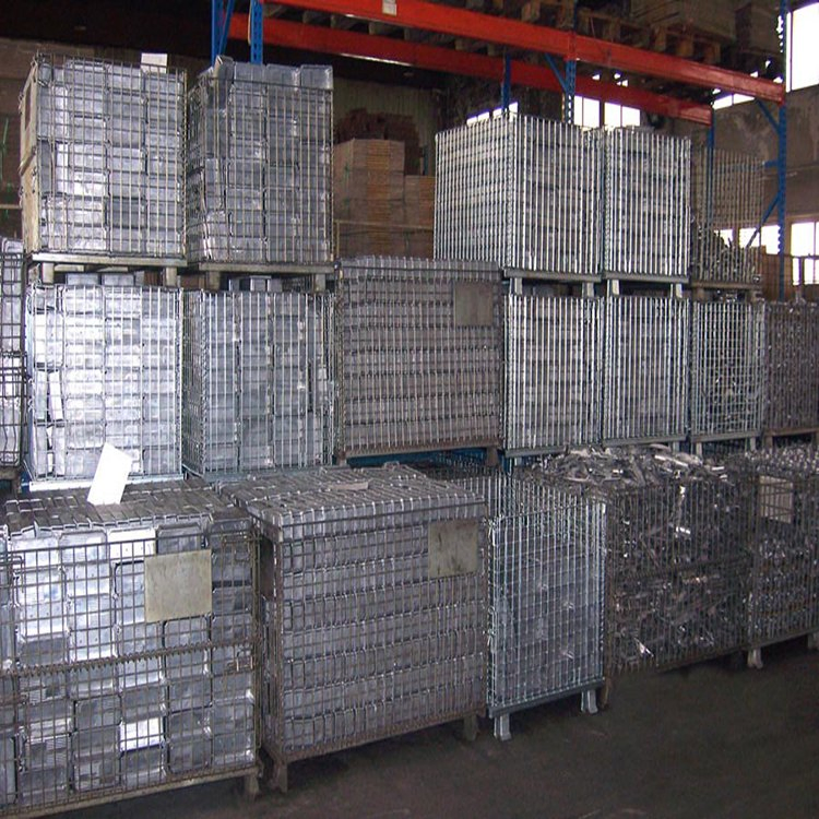 Customizable Galvanized Steel Warehouse Stillages with Reinforced Steel