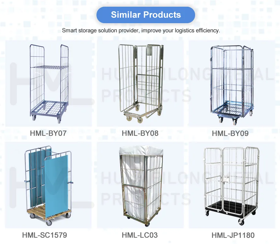 Rolling metal storage cage catalog