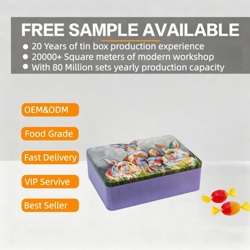 Food-Grade Cookies Biscuits Candies Cakes Makeup Toys Packaging Iron Boxes