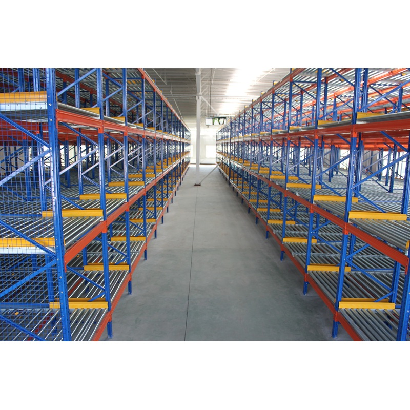 Pallet Flow Racks Flow Through Rolling Mobile Pallet Racks Warehouse Warehouse Storage Shelving Pallet Rack Gravity Flow Rack Gravity Pallet Racking