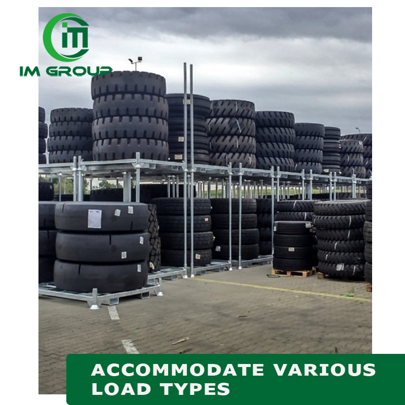 Large Heavy Duty Stackable Modular Post Pallet Steel Stillages for Cold Storage