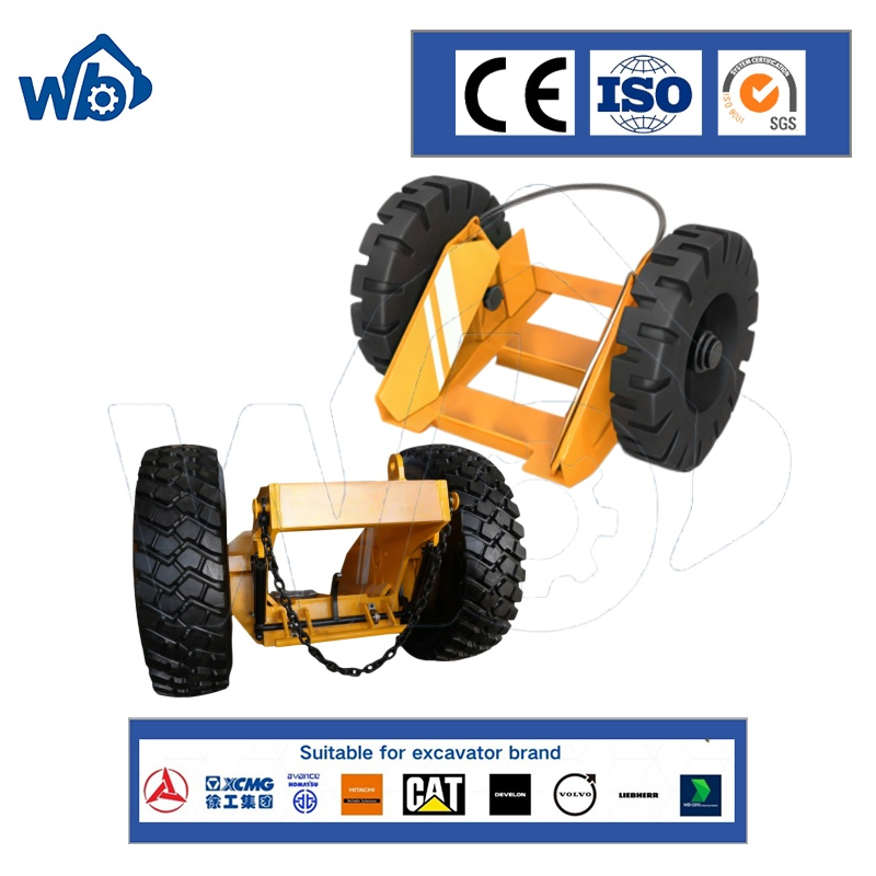 Premium Excavator Transport Dolly, High Load Capacity, Ideal for Mining Operations