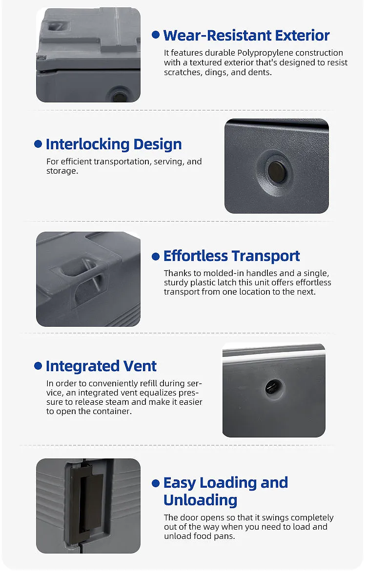 Food Pan Carrier Dolly Detail