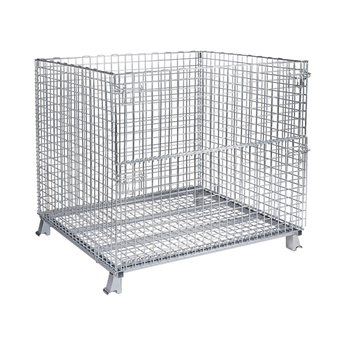 Wholesale Steel Warehouse Storage Cage with 500kgs Weight Capacity