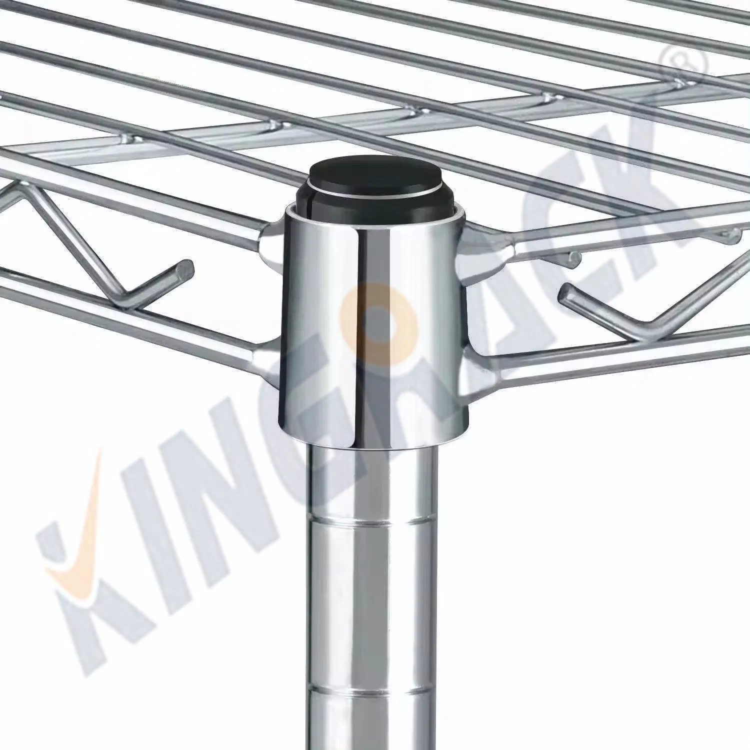 Heavy-Duty Wire Shelving Unit for 250kg Industrial Warehouse Storage Solutions