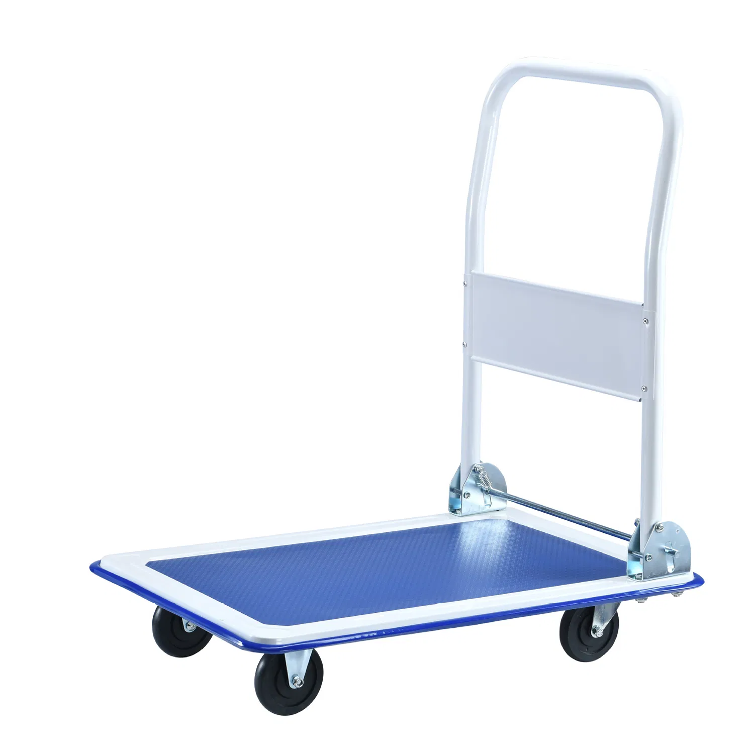 Silent Trolley Logistics Transporter Pulling Cargo Plastic Thickened Trolley
