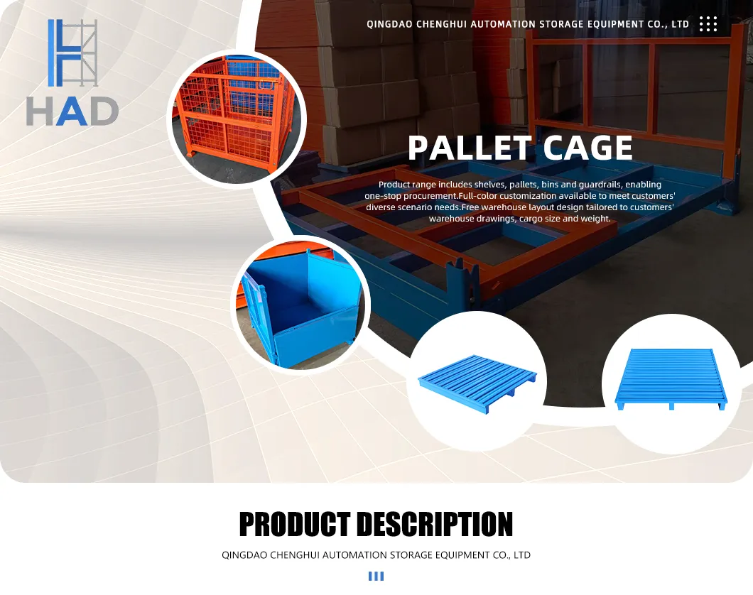 Industrial Storage Pallet Cage