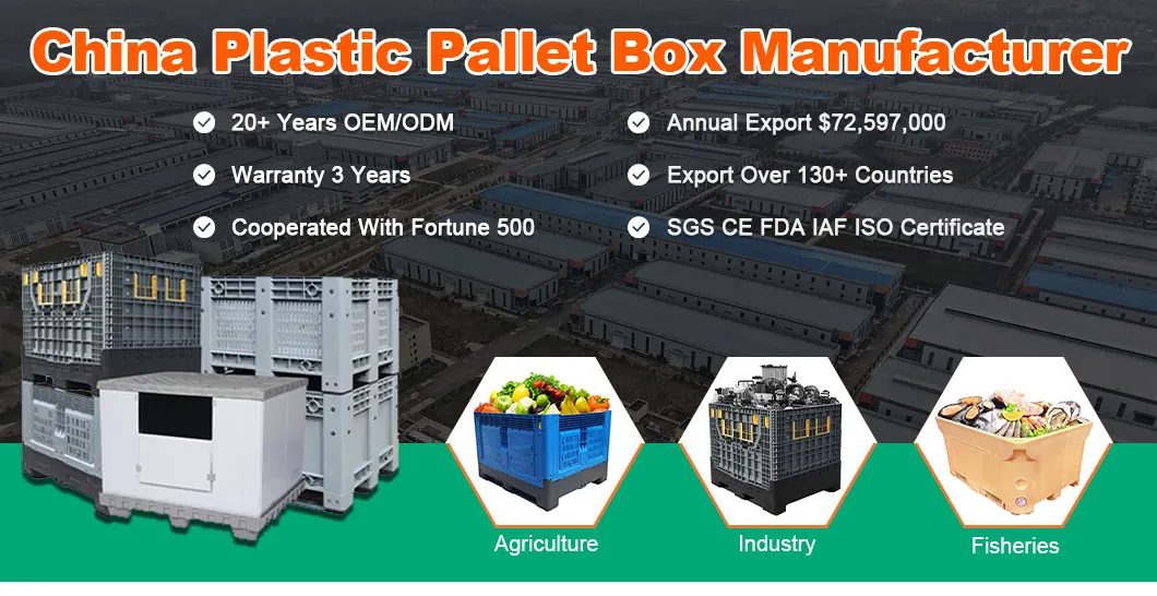 Plastic Pallet Bin Manufacturer