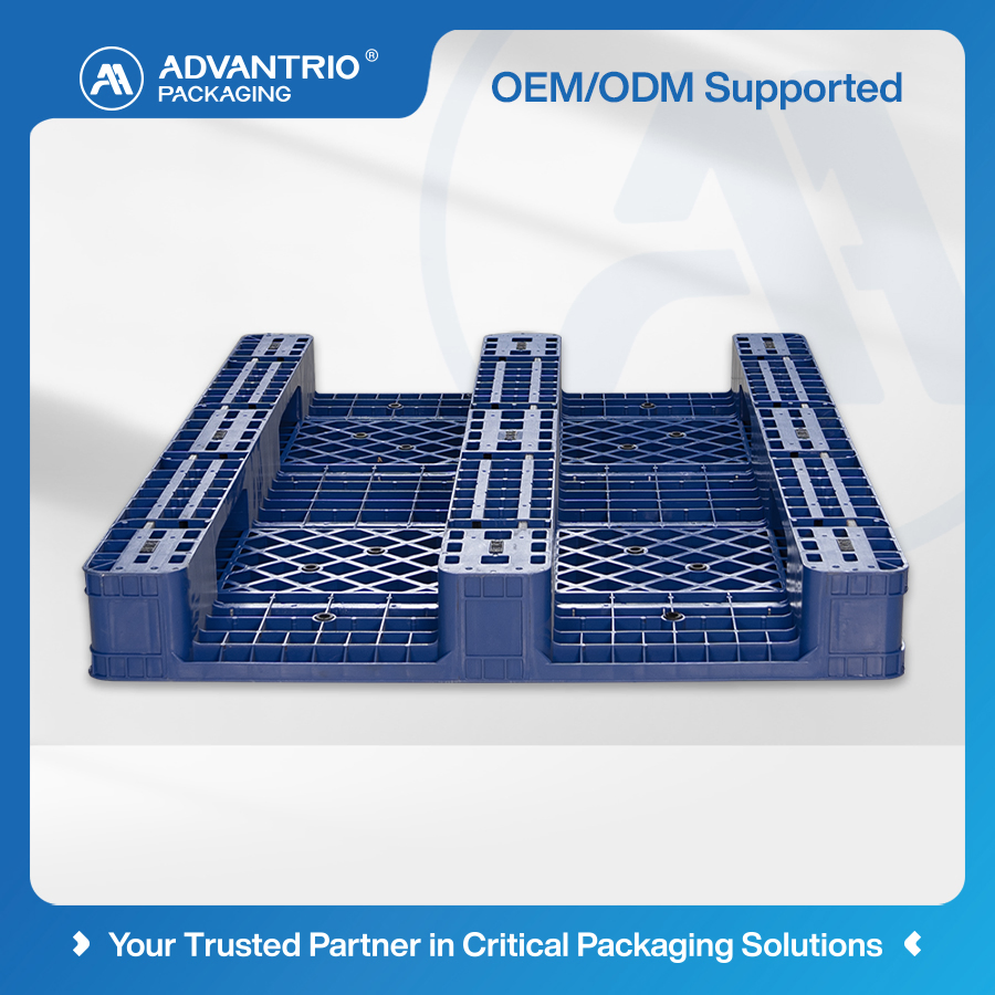 Plastic Storage Pallet for Automated Warehouse Plastic Base Pallet for Logistics Turnover