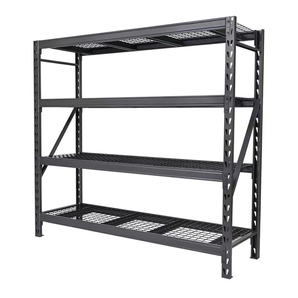 NSF Certified 4-Tier Industrial-Duty Shelving Unit for Home Storage