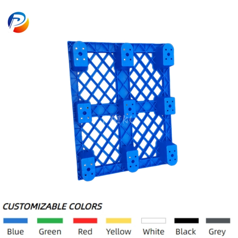 Reusable One Time Export Plastic Pallet for Supermarkets Shipping Logistic Turnover Lightweight