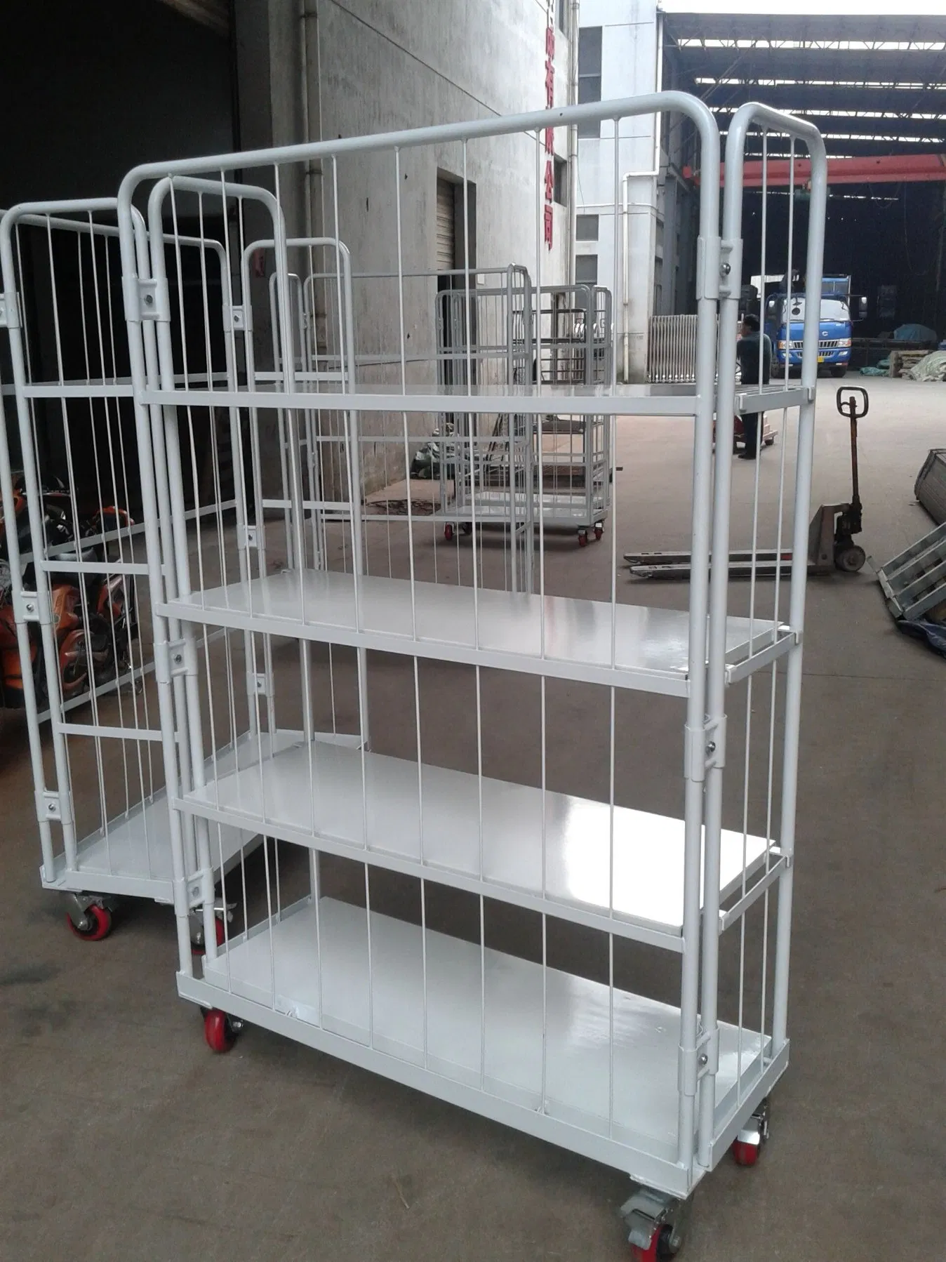 1300*500*1740mm Warehouse Order Picking Trolley