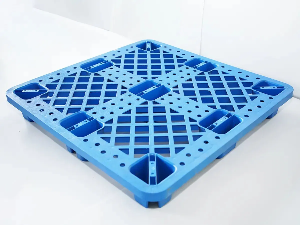 Double-Sided Plastic Pallet with Thickened Mesh Flat Turnover for Logistics Storage Wholesale From Manufacturer Pallet Sleeve Box