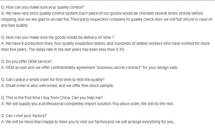 Industrial Standards