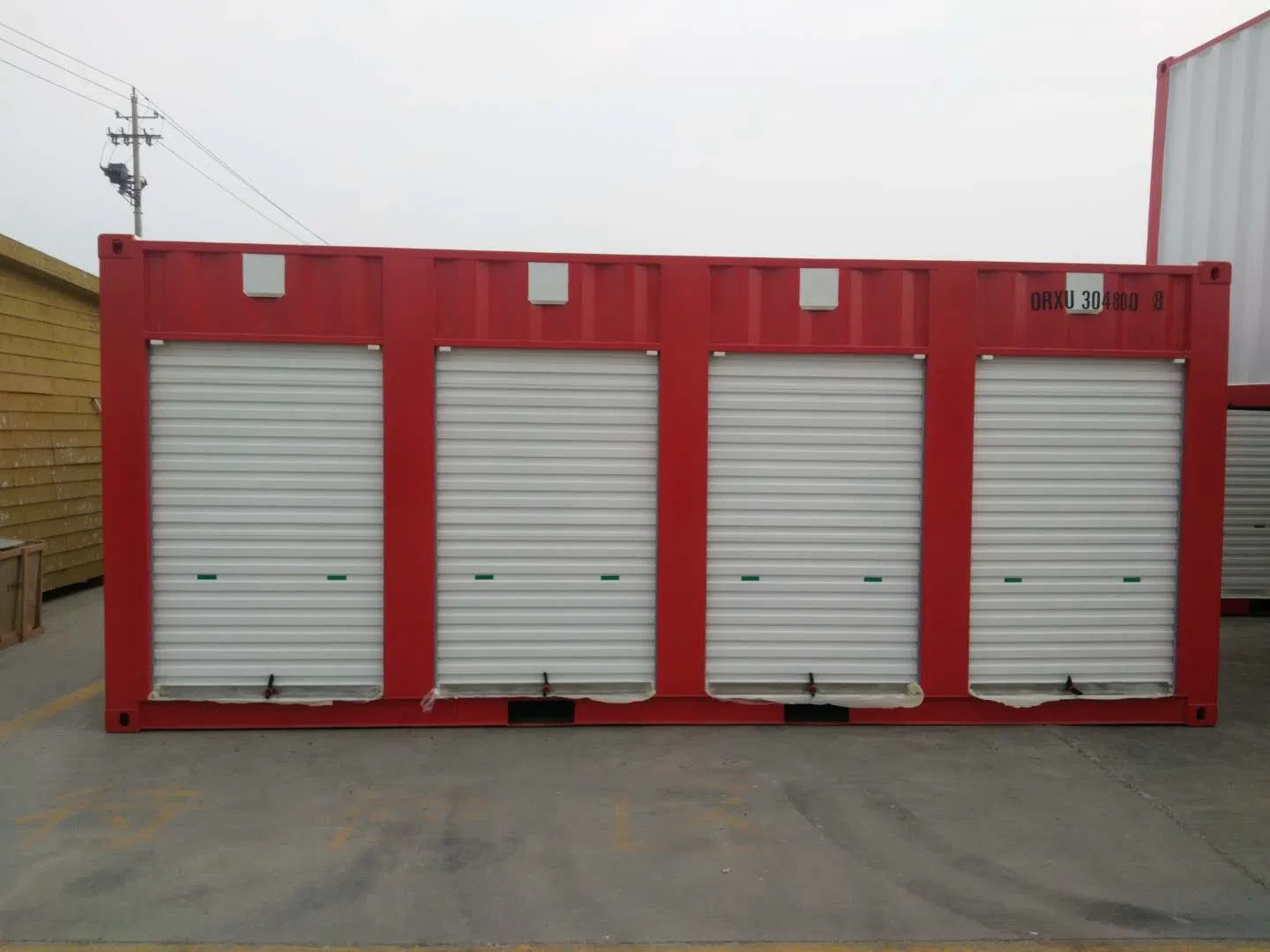 Qingdao Rayfore 20ft Rolling Shutter Storage Container