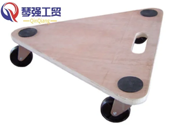 Wooden Flower Transport Platform Dolly