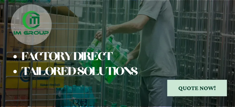 Three Side Logistic 4 Wheel Collapsible Folding Trolleys