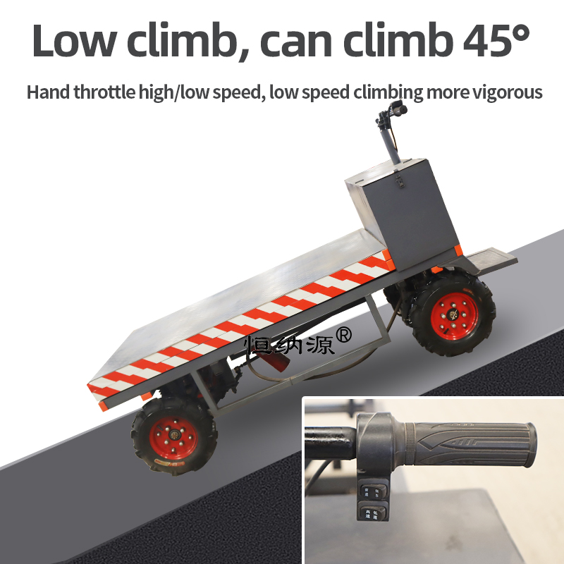 Customized 800 Kg Electric Hydraulic Platform Trolley for Greenhouse Picking Electric Lifting Moving Cart Scissor Lift Trolley