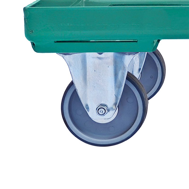 Metal Logistics Cargo Cart Warehouse Transport Base Plate Dolly