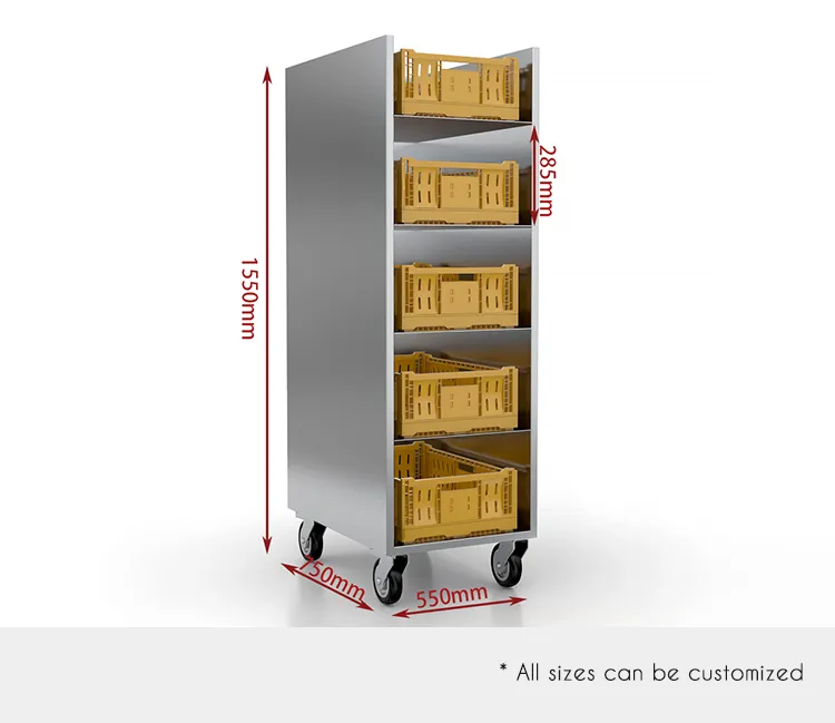 Cash and carry trolley