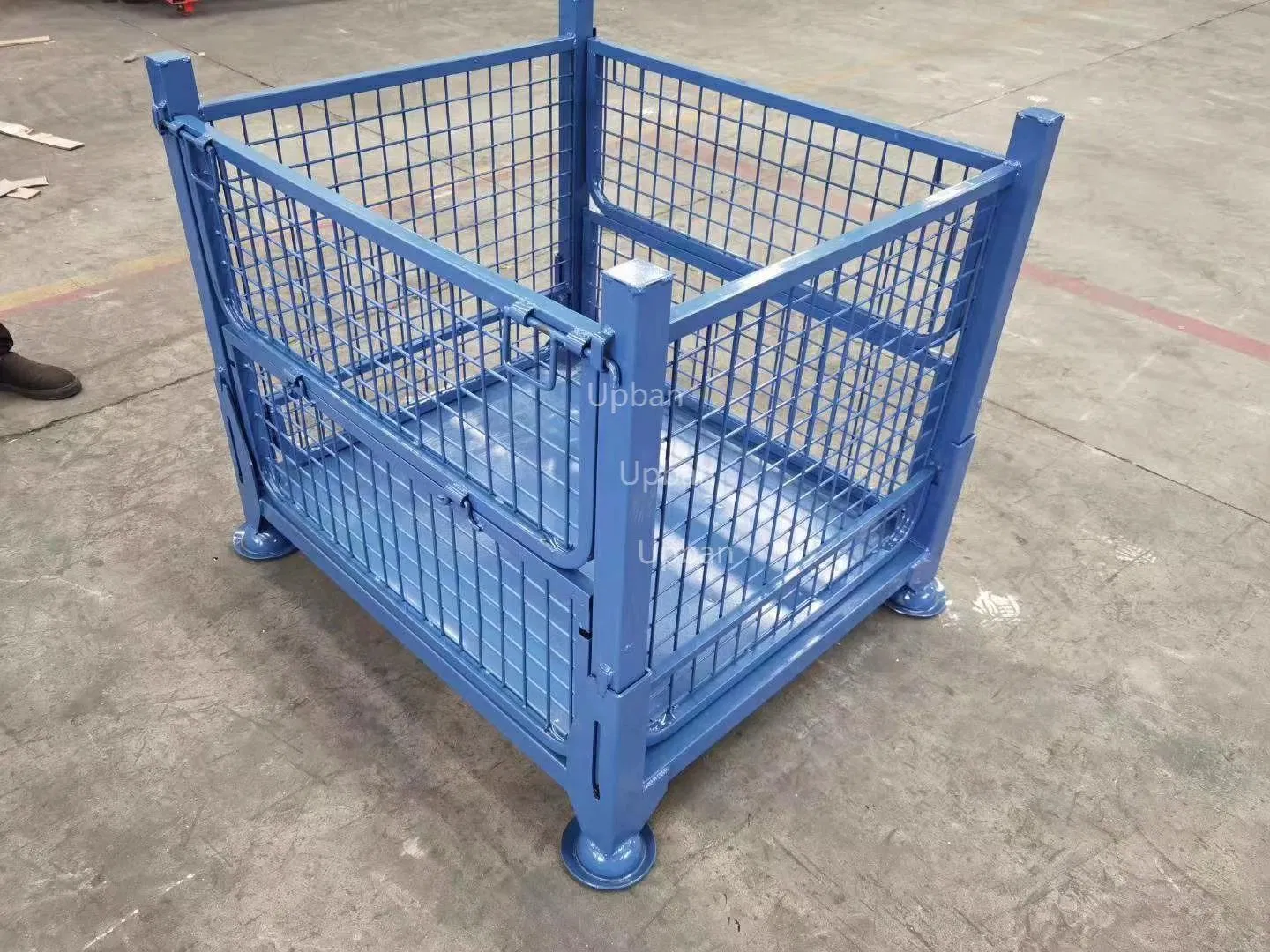 Warehouse &amp; Super Shop Storage Cage – Foldable Steel Wire Design