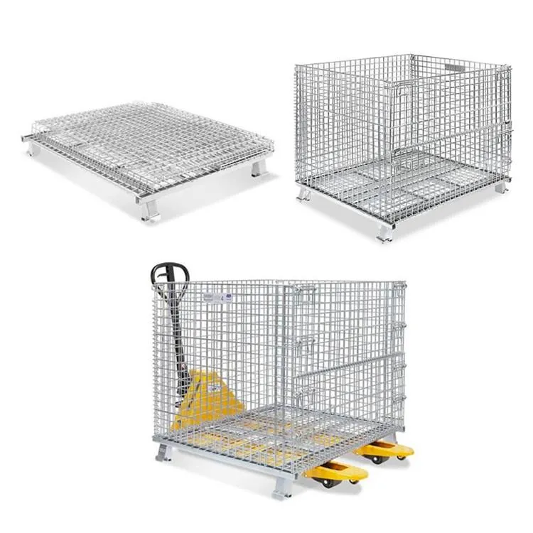 Wire Mesh Container Storage