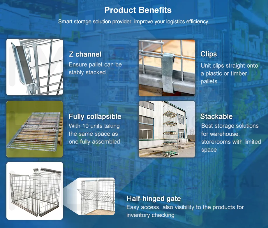 Steel Pallet Cage Benefits