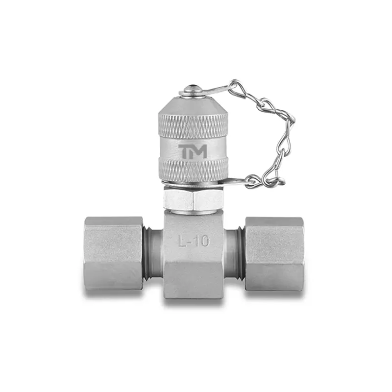 China TM hydraulic pressure test coupling with tee connection for hydraulic system Factory, Factories