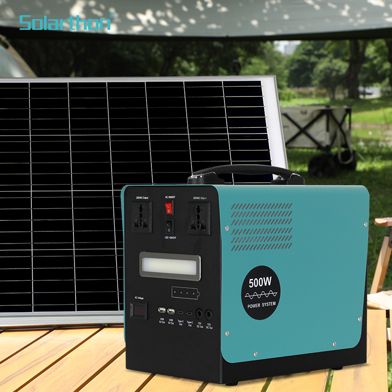 Soluciones Portátiles de Energía Solar de Alta Eficiencia 500W 1000W 1500W