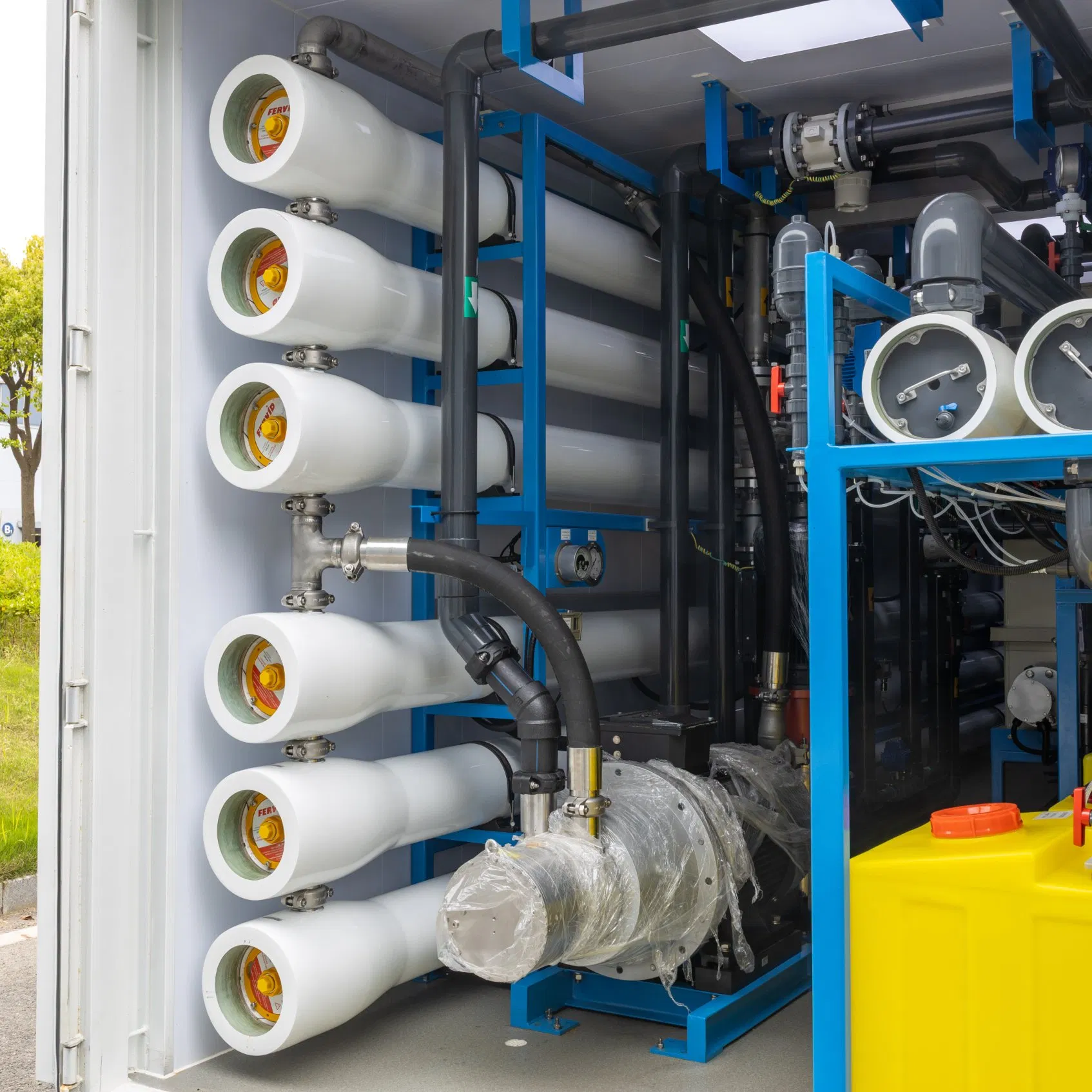Máquina de purificación de agua de alto rendimiento, planta de desalinización, sistema de desalinización para el suministro de agua dulce en ciudades costeras