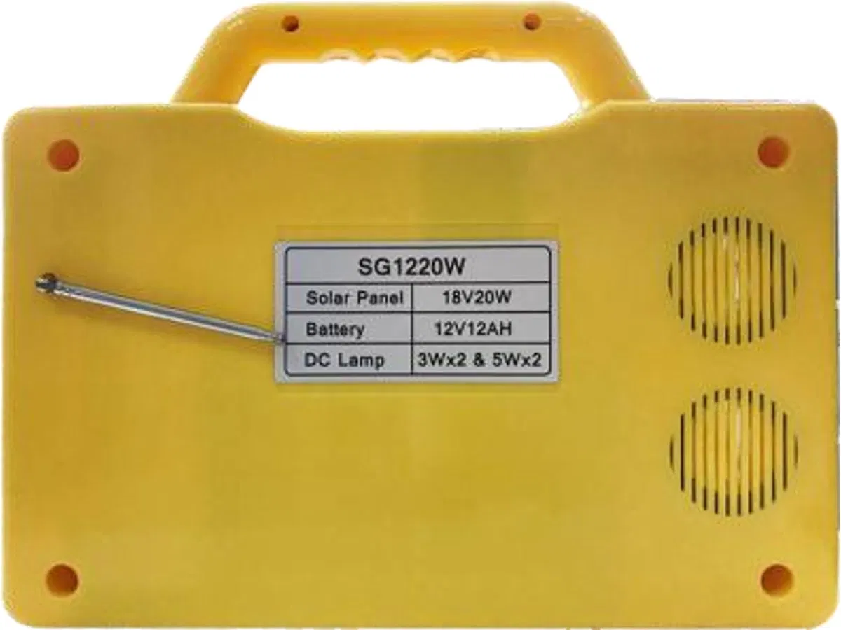 Kit solar off-grid completo 10W-50W con accesorios, bombillas LED incluidas