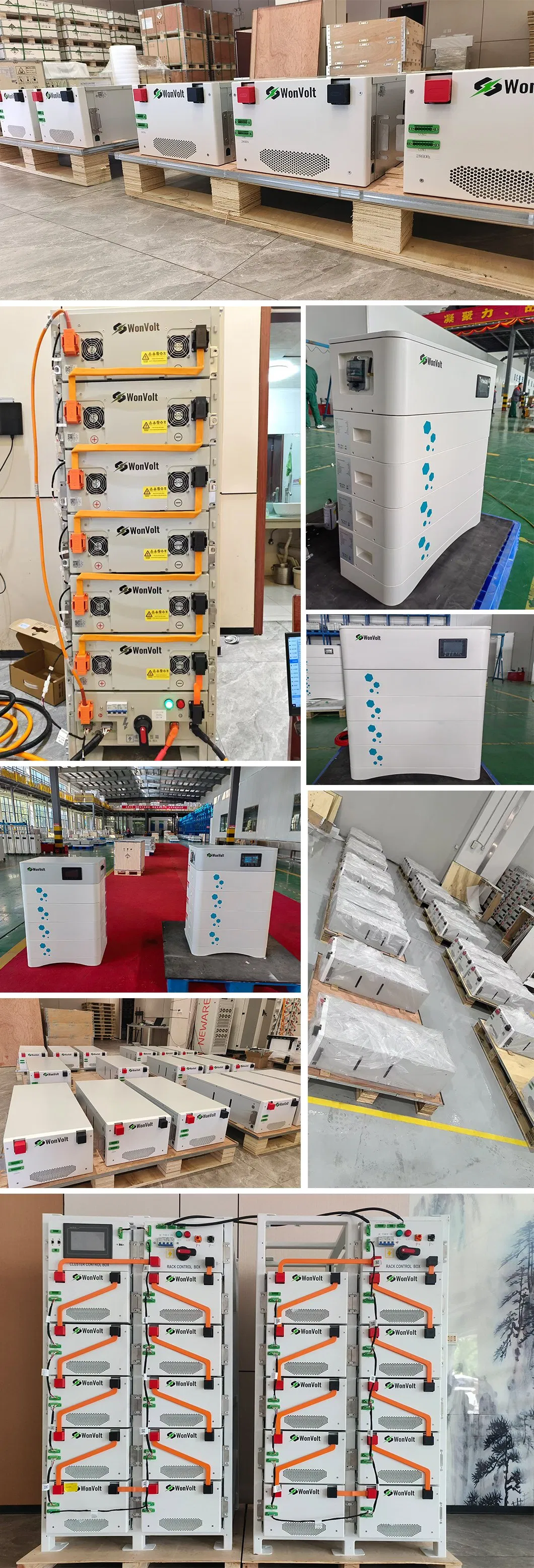 Sistema Avanzado 50kw de Paneles Solares con Módulo de Batería de Litio Bess Almacenamiento de Energía para Aplicaciones de Microred e Islas